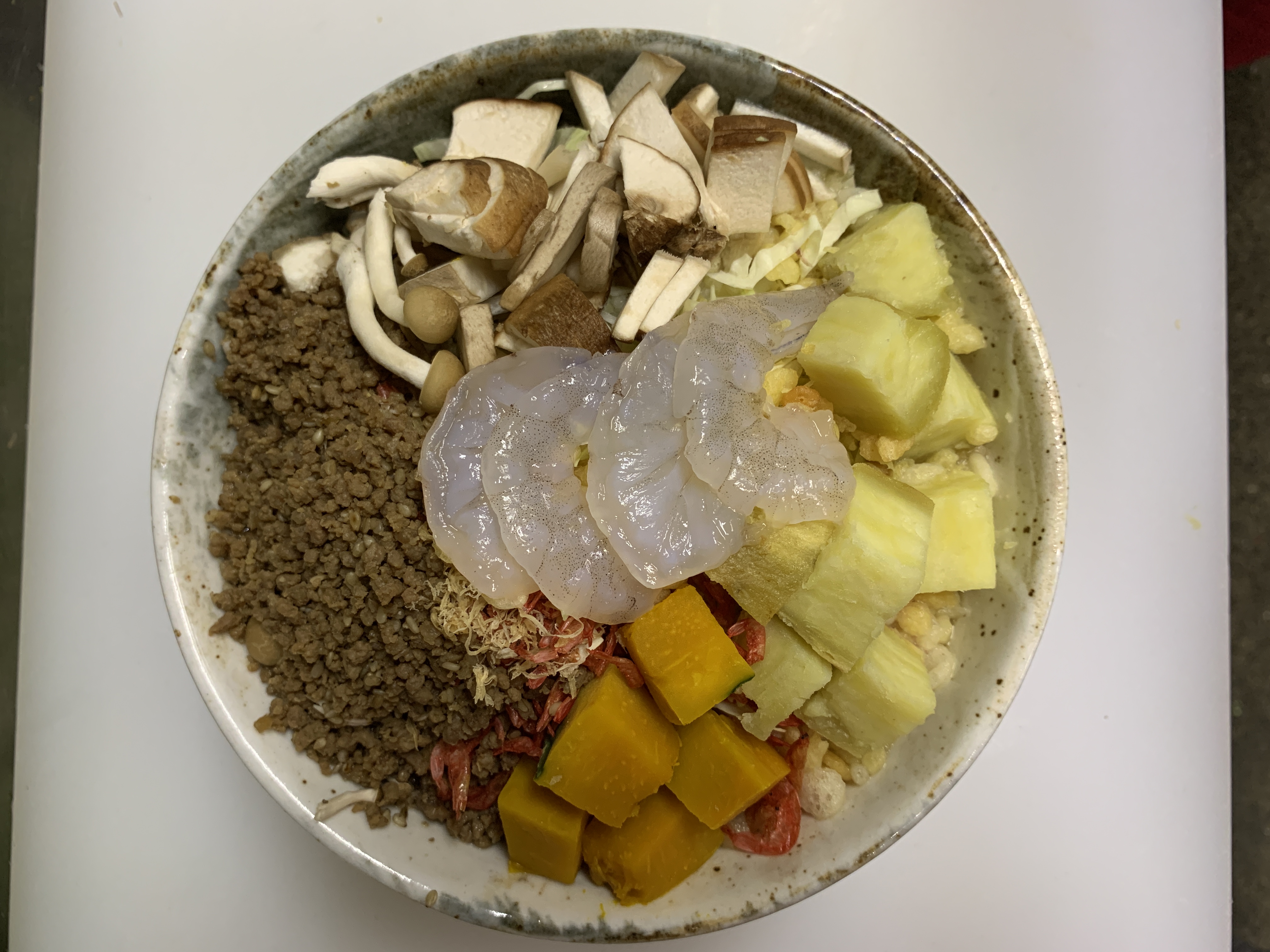 秋野菜もんじゃ